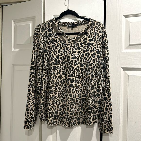 Generation Love Leopard Print Sweater, Size XL - Picture 1 of 11